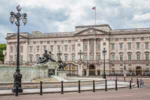 Buckingham Palace representing the king's speech