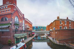 Birmingham NEC on river representing utility week live 2026