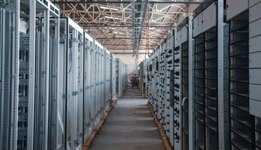 data centre server room