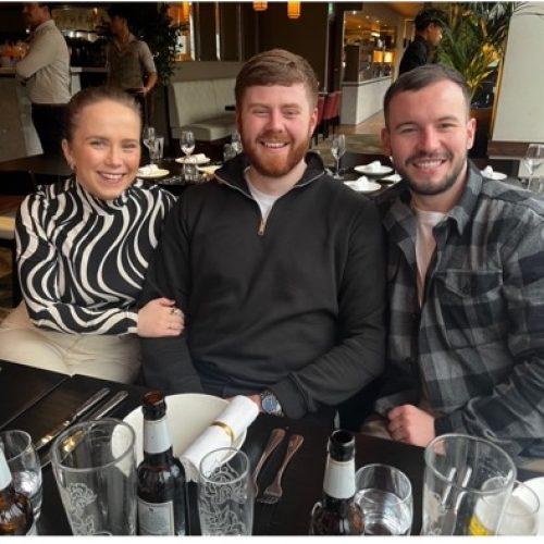Sarah, Matthew and Ollie